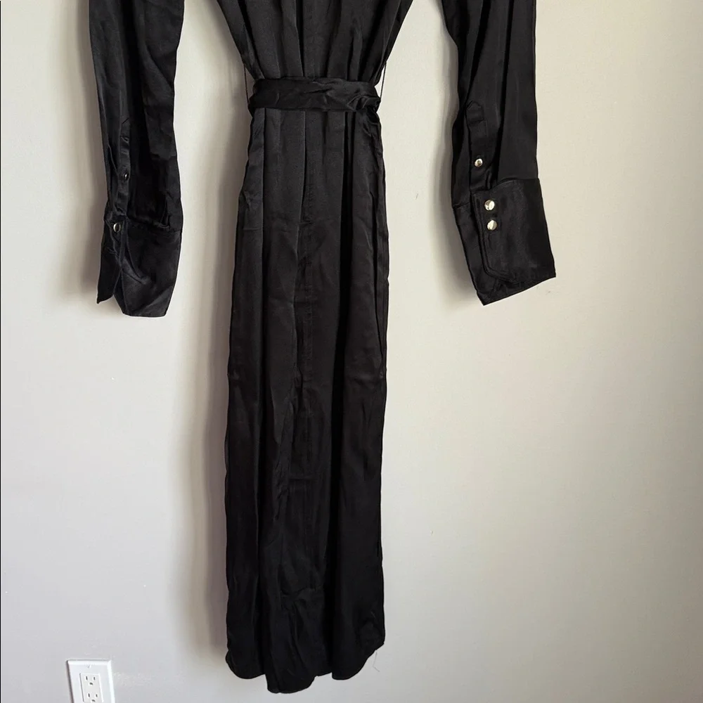 NEW J.Crew Drapey shirtdress in luster crepe 10